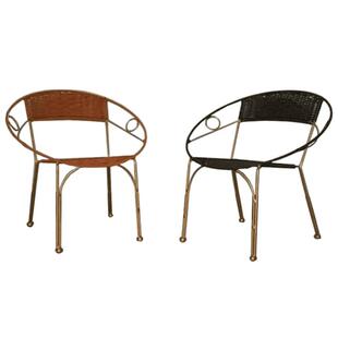 2026包邮藤凳子藤椅子居家小凳子户外时尚塑料矮凳子靠背椅铁马年