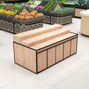 超市货架展示架散称货架斜面陈列中岛货架展柜商场堆头促销流水台