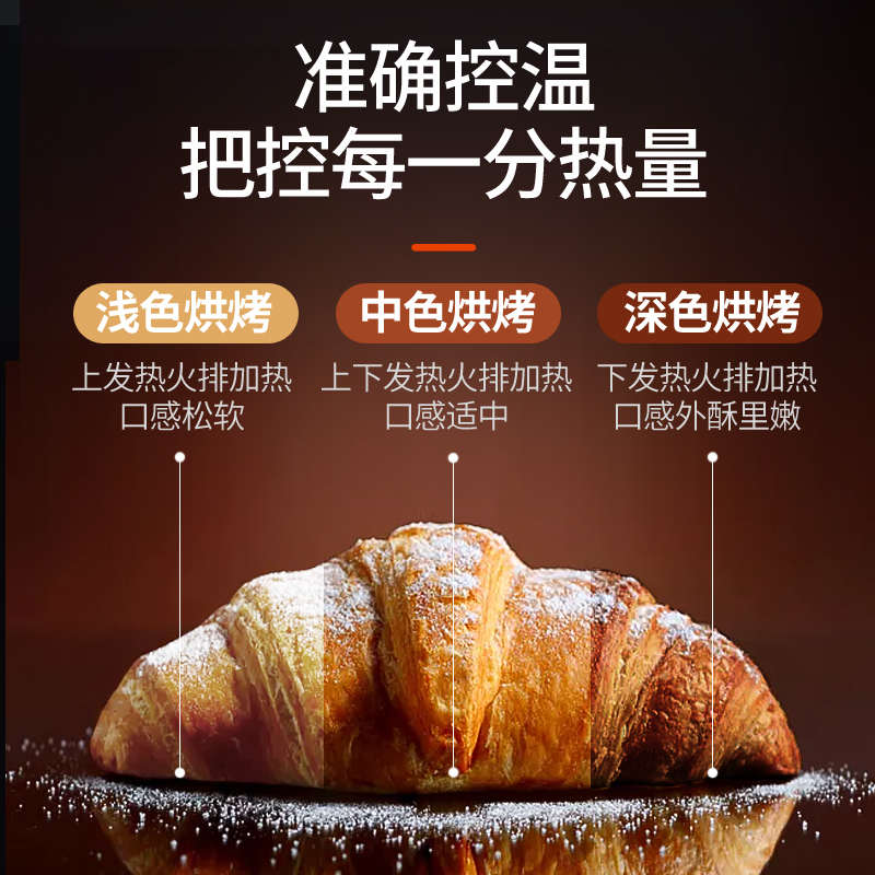 。红菱XYF-3HP-N烤箱三层六盘豪华型电脑版电烤炉电热面包烤箱