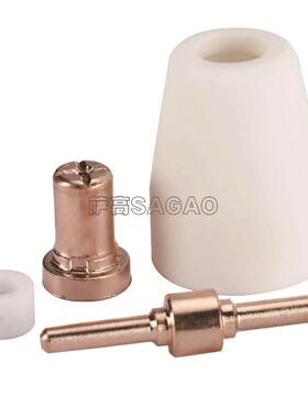跨境PT31 温州40A等离子切割配件LG40电极喷嘴保护罩分流器 42PCS