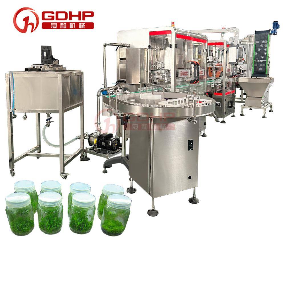 全自动植物组织培养液灌装机塑料瓶玻璃瓶洗瓶灌装旋盖生产线设备