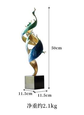 正品轻奢客厅入户玄柜风象生水摆件起抽创意软关装饰品办公室开业
