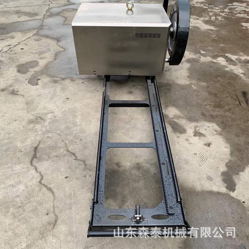 买金刚石绳锯线锯切割机找山东森泰水泥钢筋混凝土管桩锯桩机