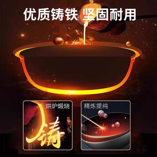 金炒SXDG-28路宝电炒家用多功能锅蒸煮炖电锅一体式电火菜锅铸铁