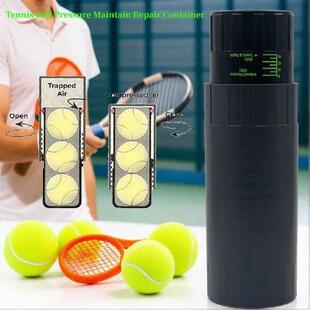 Tennis Ball Pressure Maintain Repair Container For Tennis