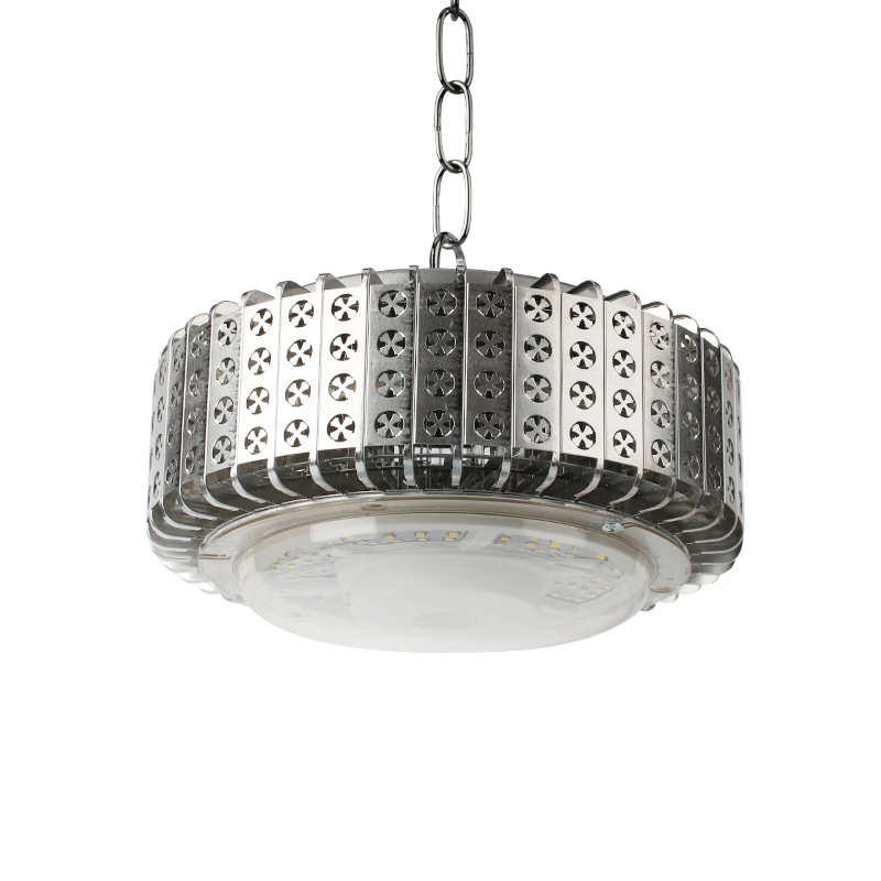 LED大功率工矿灯围边DOB款鳍片工矿灯厂房车间仓库门店工地照明灯