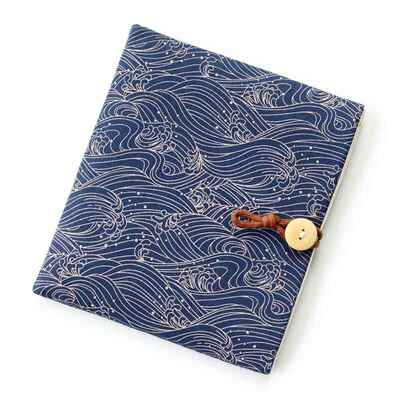 手工海浪纹横版内胆包适用于 于kindleKpw6oasis掌阅SmartX3Ocean34AI