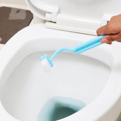 Extended Handle Bathroom Toilet Brush for Cleaning Corners,