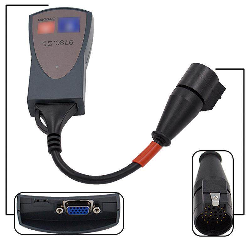 Lexia3 PP2000 Lite V9.68 NECchip diagbox标志雪铁龙全芯片诊断