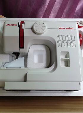 日本JANOME525多功能迷你小型电动衣车锁边缝纫机台式家用