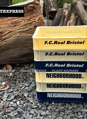 NEIGHBORHOOD潮牌工业风FCRB堆叠收纳手办桌面杂物整理盒日潮摆件