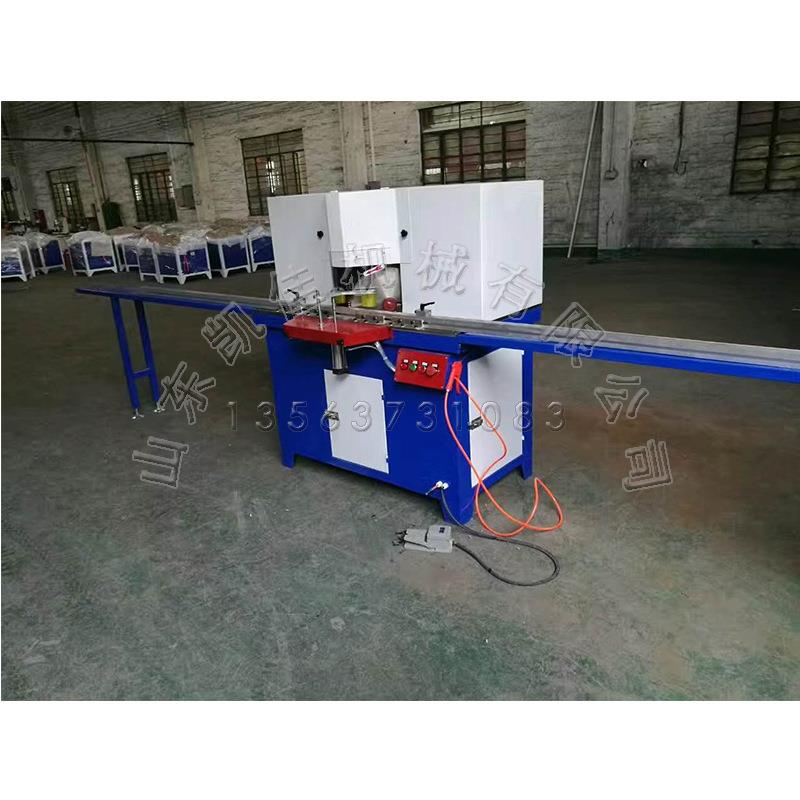 铝合金门框切割锯 展示柜灯箱铝型材切角机 木材亚克力双头锯直供