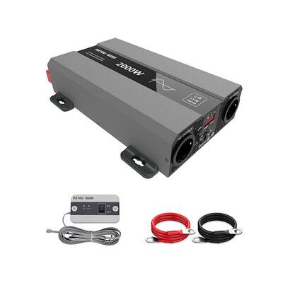 DATOUBOSS 12V 24V 房车露营纯正弦波逆变器2000W 220V110V直流