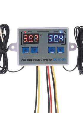 X显K-控WEWU1088数字温控器高精度双控可调度开关微电脑数电子温