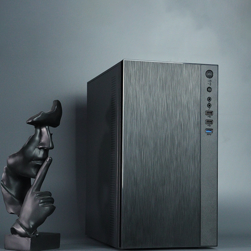 硕matx迷你手提主m5 壳办公家用m1一 小电脑商务台式机尺寸机箱