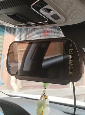 12车V2V汽车高清7寸后照镜倒显示器4 小车货车夜视倒影HSY-705H像