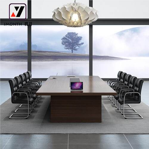 会约议会桌培训桌子定制简会人议室八AVL人长桌员工多开桌椅组合