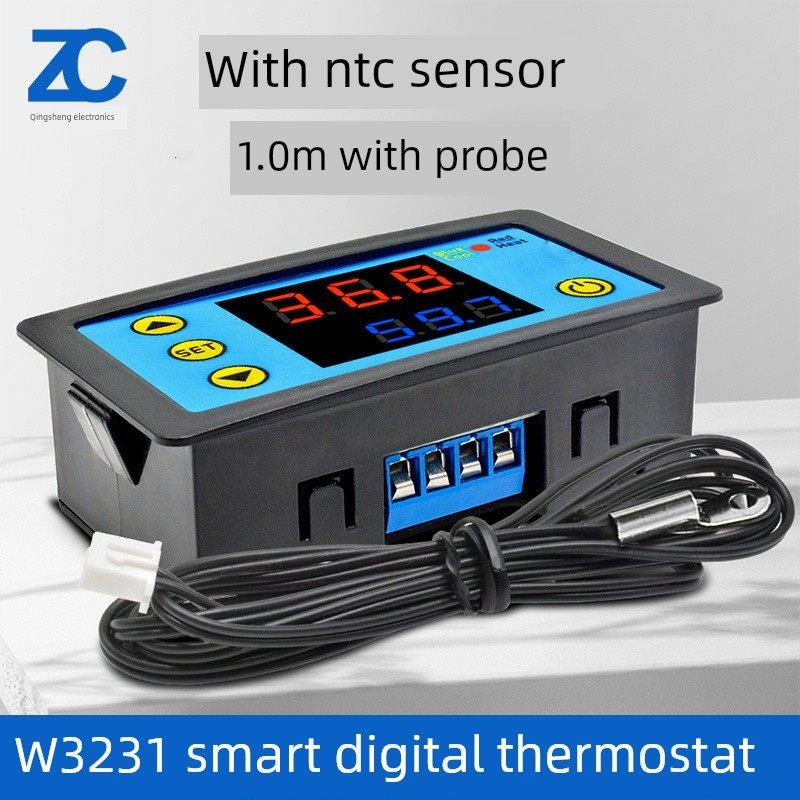 W3231智能数字温控器 微电脑高精度控温12V24V220V温度控制开关