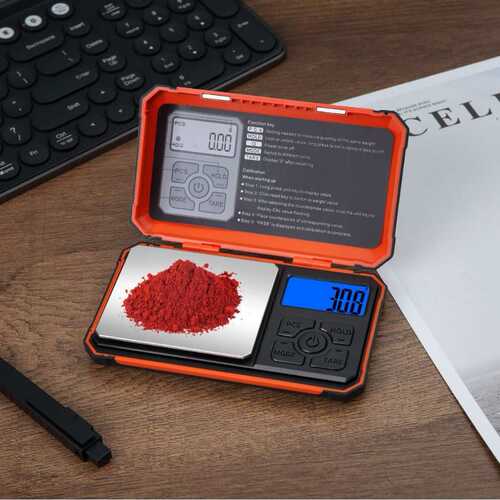 式秤新品 模高精度便捷秤珠宝电子秤双色工具箱家用