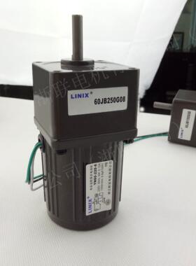 LINI20190627X联达宜小型相交流齿轮电速1机正反转马YN60-220-6/6