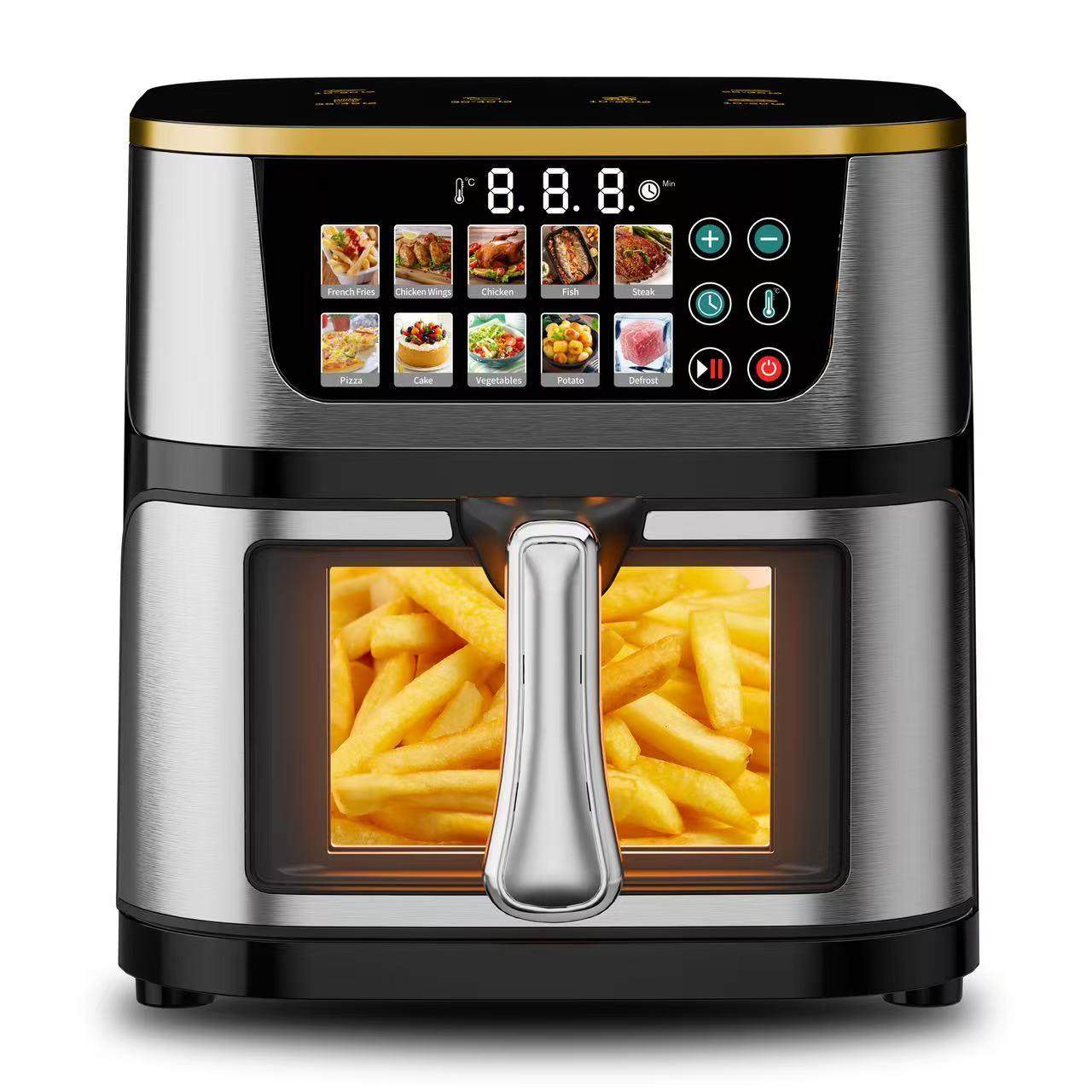 空气炸锅家用全自动智能电炸锅跨境110V无烟薯条机外贸AirFryer