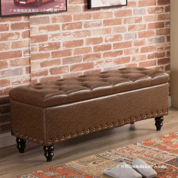 欧式收纳储物凳长条服装店沙发凳子长方形家用换鞋凳实木鞋柜可坐,收纳整理,收纳凳,淘宝优惠券,粉丝福利购,淘宝优惠卷