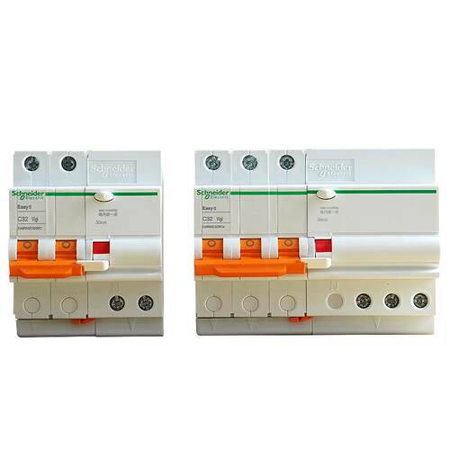 漏保E9ARNE器9系漏电保护2PEA9RN2C63P4P空开关断列路器防漏电