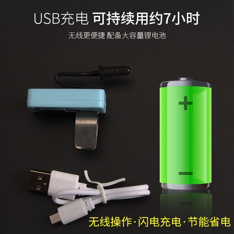 工具灯直灯挖耳朵拇指灯手握usb专业耳灯耳式充电手指专用充采采