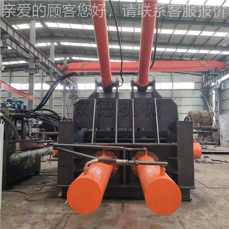 金属压废块机机大液型全自动废钢筋铁铝压站打125T-600包油压机实