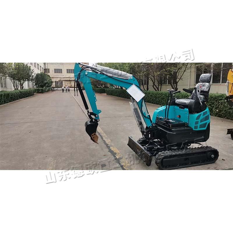 建筑工地18型挖掘机 迷你小型履带式农田挖土机 多功能电动挖掘机