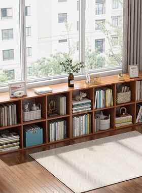 书落地置物架架矮柜JMH96771教室学书生收纳客厅组合格子柜柜靠墙