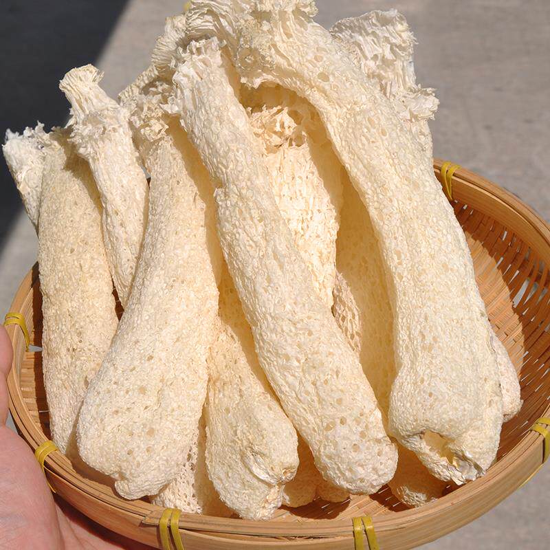 新货竹荪竹笙干货无裙杆子250g 天然无硫熏煲汤火锅食材
