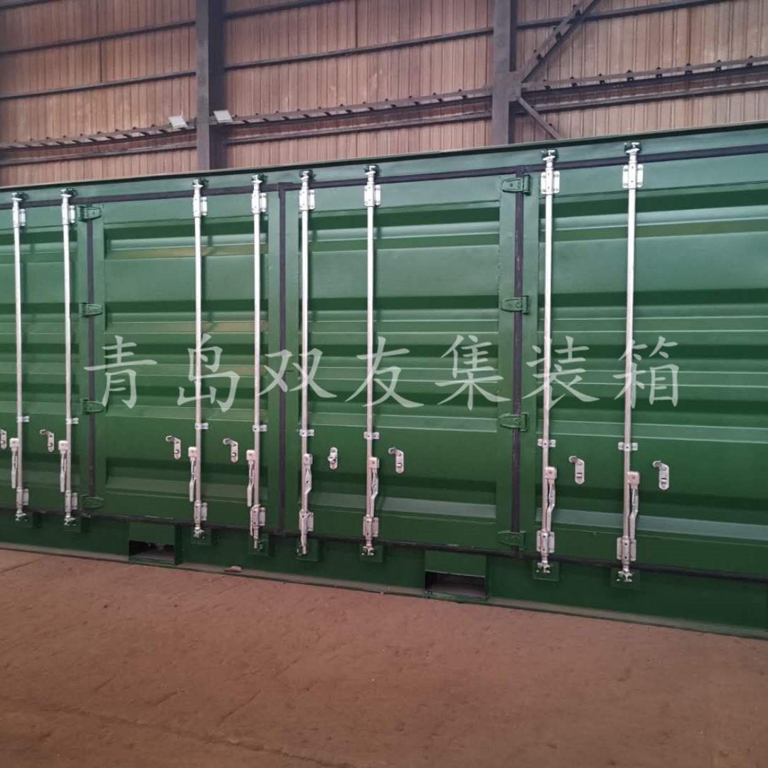 侧开门集装箱/批量有优惠/可根据客户实际用途设计制作 集成房屋