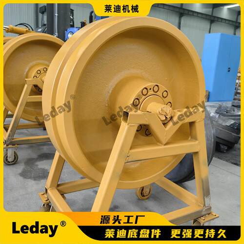 底盘件工厂供应卡特D10引导轮矿山用底盘前引导轮7T0962单副板