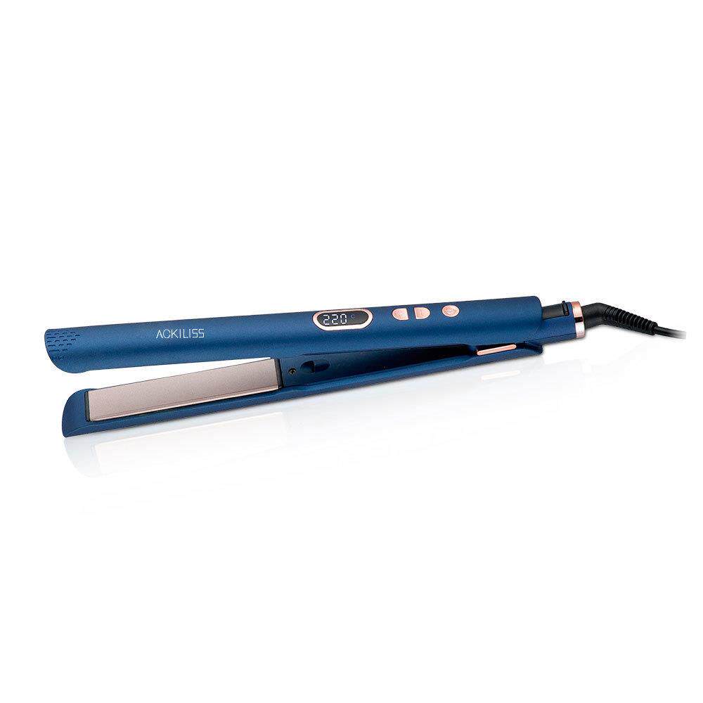 新款多功能二合一卷发棒直发器陶瓷夹板干湿直卷两用大卷内扣刘海