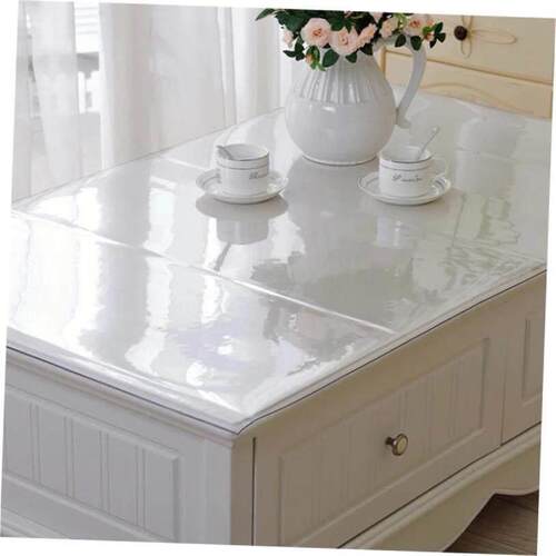 Plastic Table Mat Cover Waterproof Cloth PVC 软玻璃桌布防水