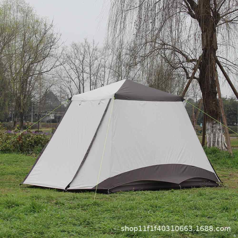 户外帐篷便捷式折叠自动帐篷园野公餐外露全营加厚ph004野防晒防