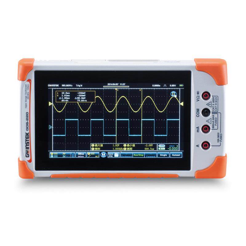 固纬GDS-307/GDS-310/GDS-320手持式数字示波器示波表