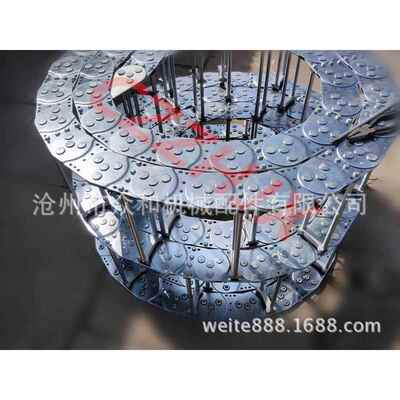 供应钢制拖链，钢厂用拖链SLA50-400*423*4750 【货品快照】重型