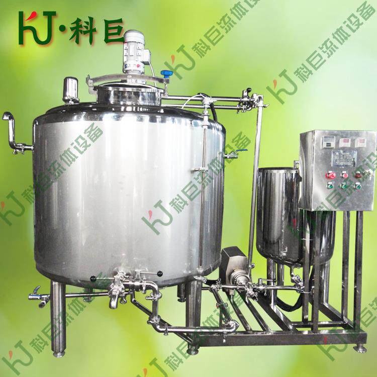 300L-1000L鲜奶巴氏杀菌机牧场大型杀菌机水夹层加热搅拌杀菌罐