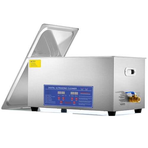 超声波清洗机眼镜实验室小型工业超音波清洁器震荡器80W设备厂家
