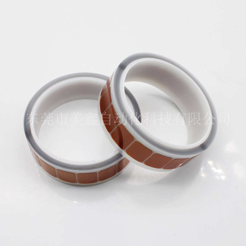 热电偶粘贴片高温胶带200度绝缘胶片 感温线测温线专用固定胶粘片