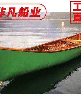 欧式摄影实木水上装饰小木船景观花船舞台道具船公园手画船直销