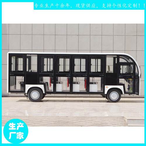 桂平市鑫威特种车动物园植物园游客观光车2座封闭式YCC2