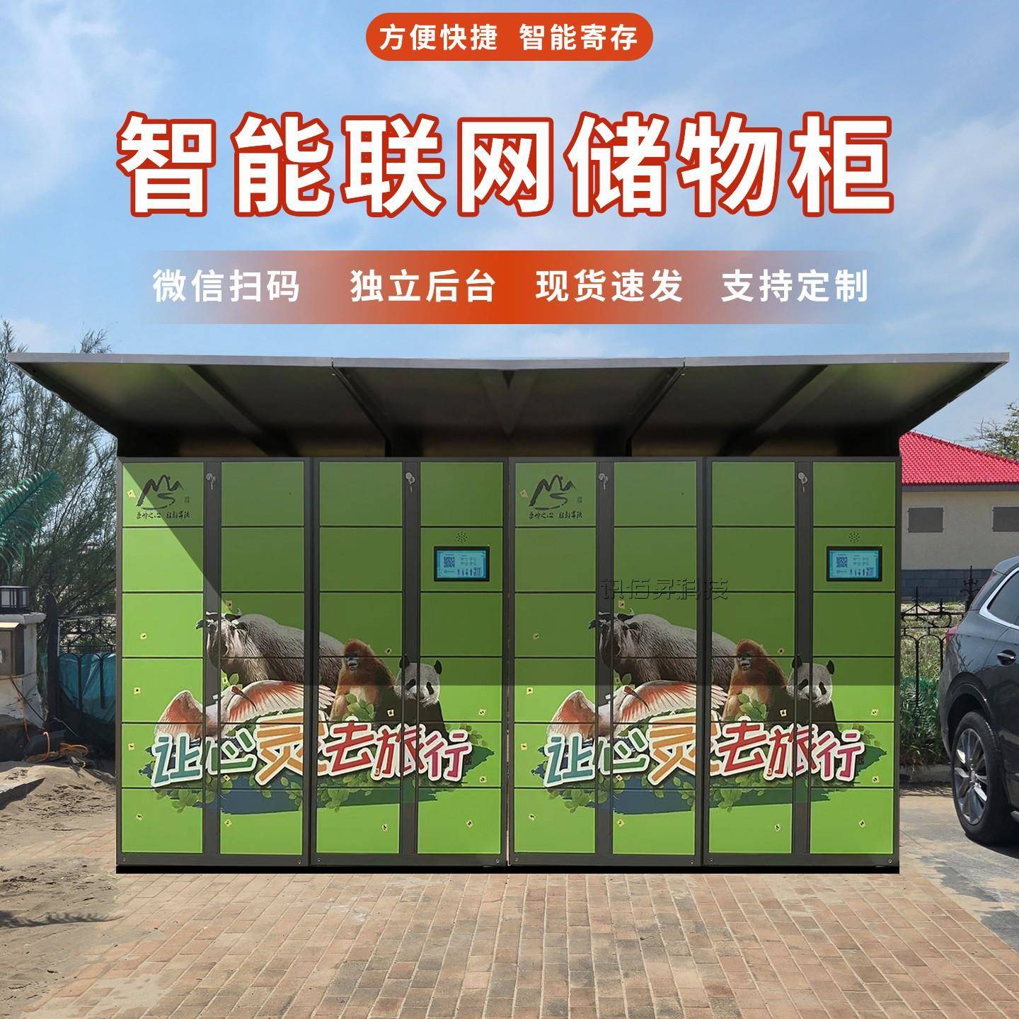 智能共享储物柜扫码收费系统 超市存包柜工厂商场景点行李寄存柜