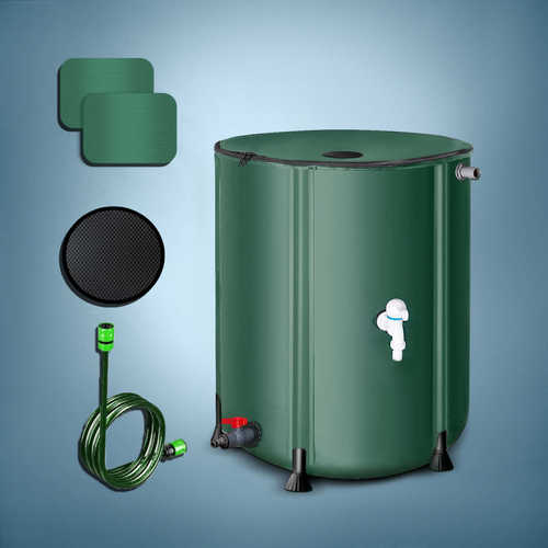 雨水收集器家用可折叠蓄水桶户外大号储存水桶接水桶带盖多功能