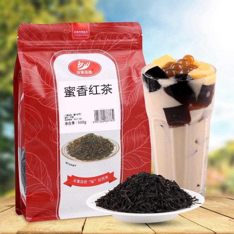500g采集茶香蜜香红茶袋装 条形红茶叶珍珠奶茶调配专用商用原料