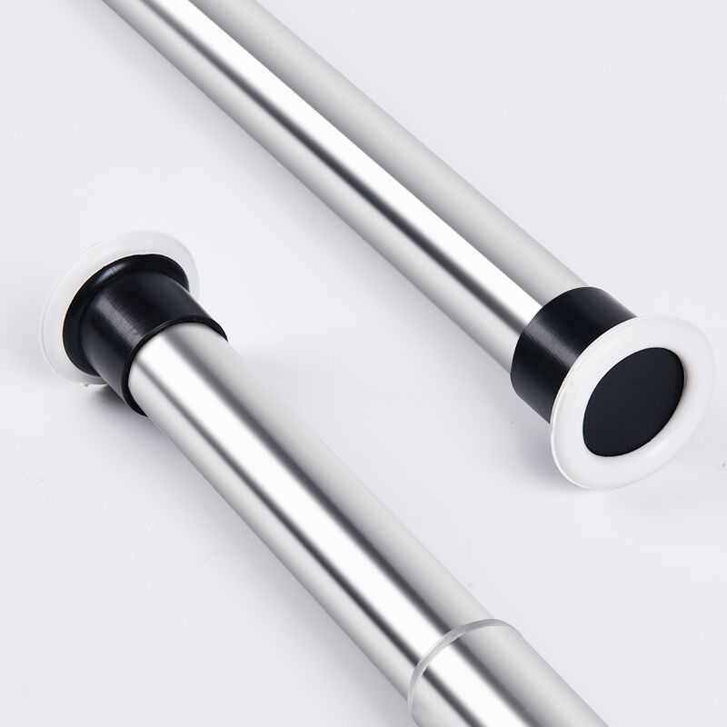 浴帘杆伸缩杆免打孔衣架不锈钢窗帘杆卫生间收缩单杆免钉支撑杆,家装主材,晾杆,淘宝优惠券,粉丝福利购,淘宝优惠卷