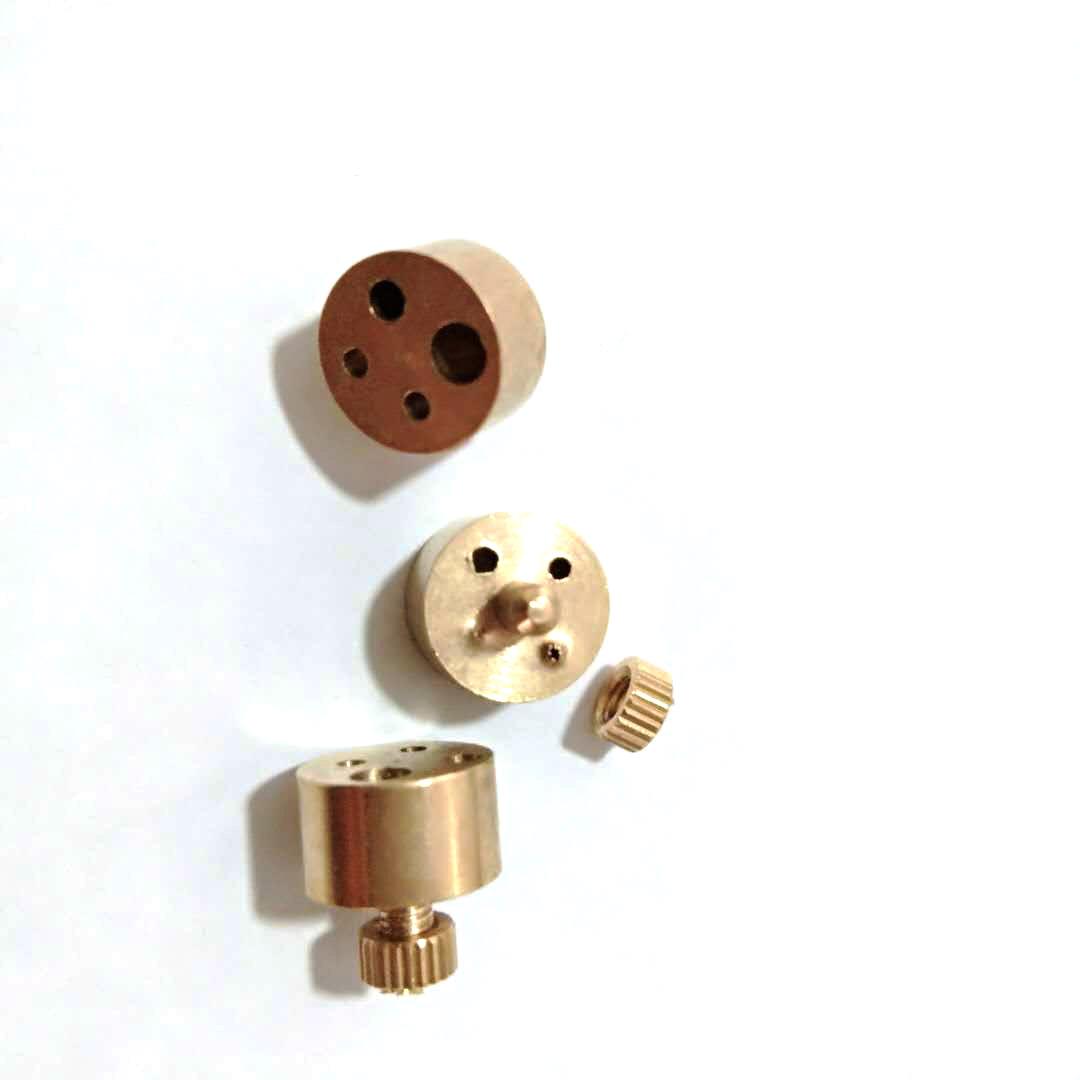 厂家黄铜香插配件 背带螺丝四孔香插 多功能线香香薰炉香座