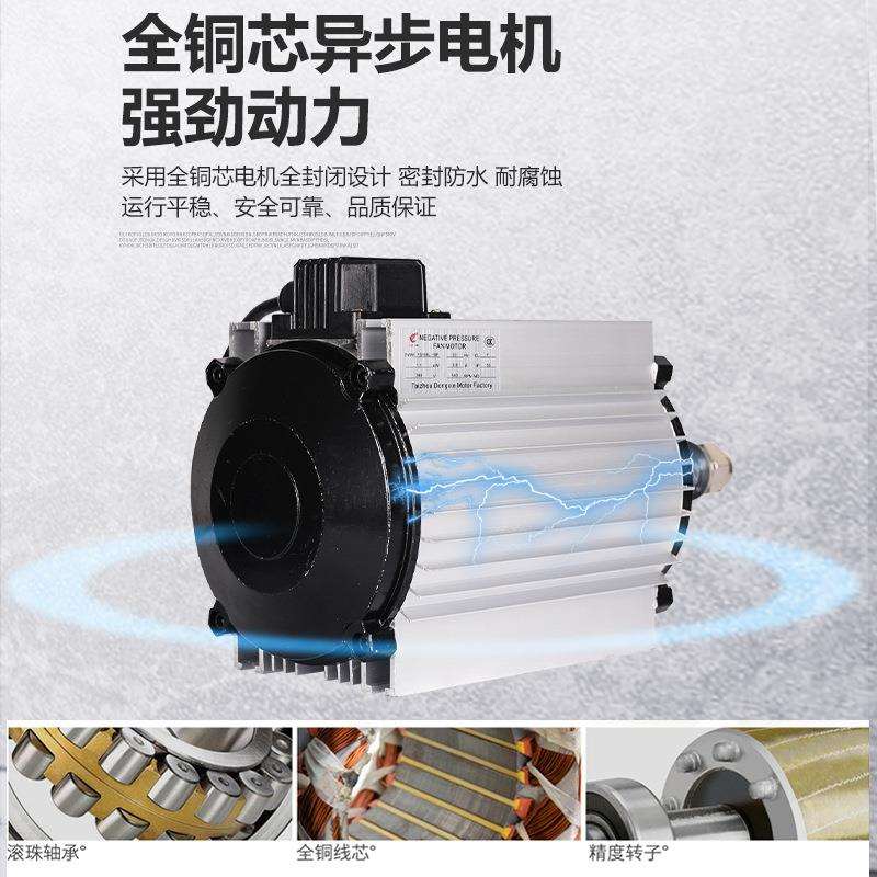 直机驱式玻钢负DDJ压风机璃工业排风扇厂抽房降温换气排风窗式风